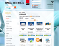 Dental-obchod.cz - Www stránky / prezentace, redakční systém