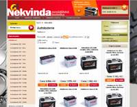 Nekvinda-obchod.cz - E-shop, www stránky / prezentace, redakční systém